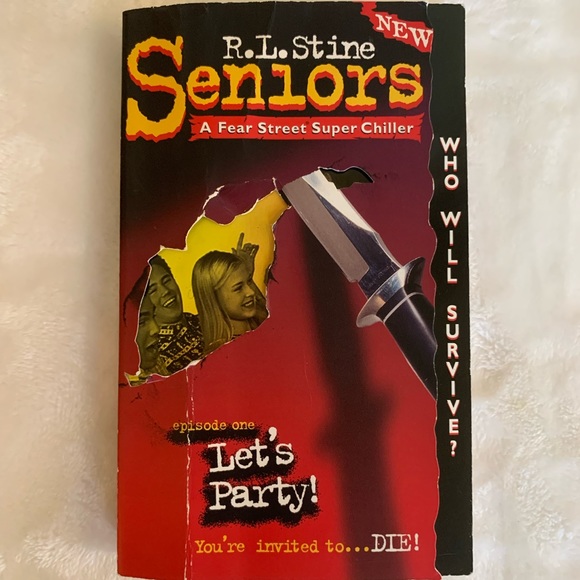 Seniors | A Fear Street Super Chiller | Let’s Party| R.L.Stine | Vintage - Picture 2 of 4